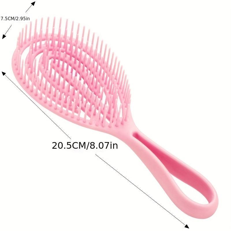 Detangling Hair Brush for Wet and Dry Hair Soft Bristles for All Hair Types