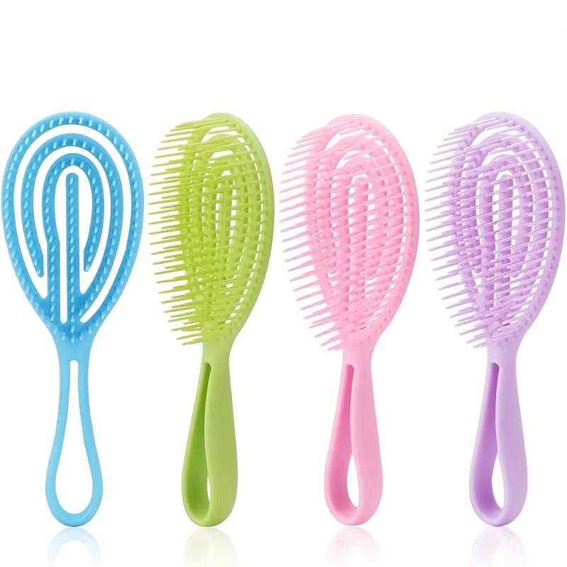 Detangling Hair Brush for Wet and Dry Hair Soft Bristles for All Hair Types
