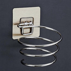 Hair Dryer Holder Wall Mount Adhesive Bathroom Salon Tools