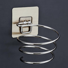 Hair Dryer Holder Wall Mount Adhesive Bathroom Salon Tools