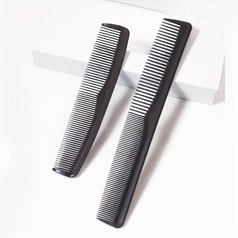 2pcs Anti Static Heat Resistant Hairdressing Comb Fine Tooth Comb
