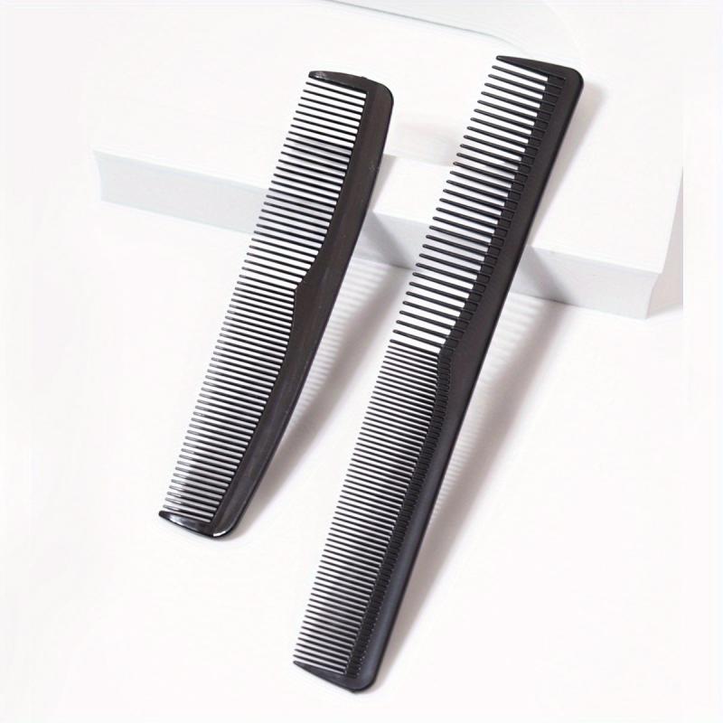 2pcs Anti Static Heat Resistant Hairdressing Comb Fine Tooth Comb