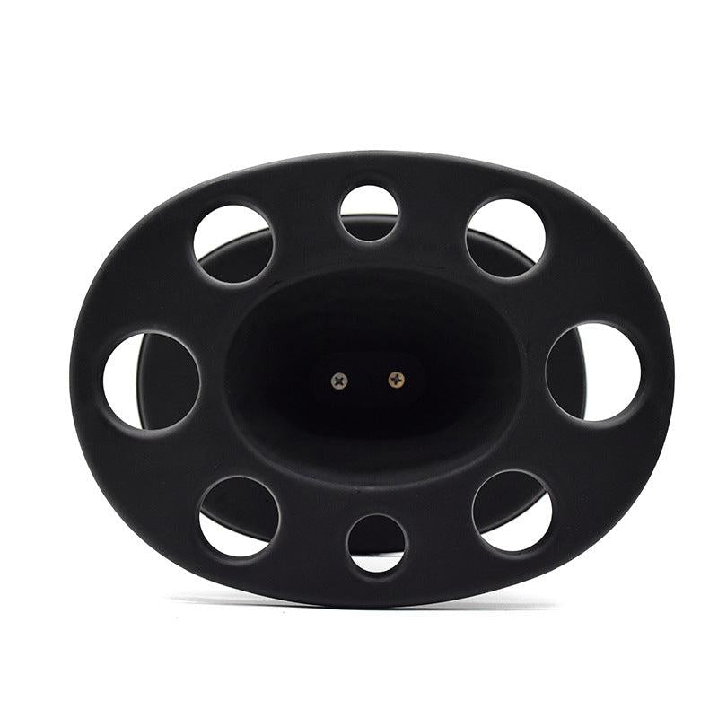 Hair Roller Comb Stand Ceramic Brush Holder Display Rack