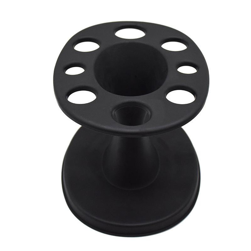 Hair Roller Comb Stand Ceramic Brush Holder Display Rack