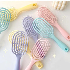 Anti Static Detangling Hair Brush for Curly and Straight Hair