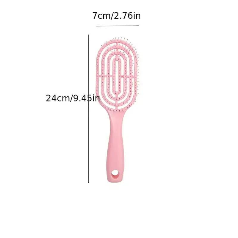 Anti Static Detangling Hair Brush for Curly and Straight Hair