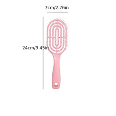 Anti Static Detangling Hair Brush for Curly and Straight Hair