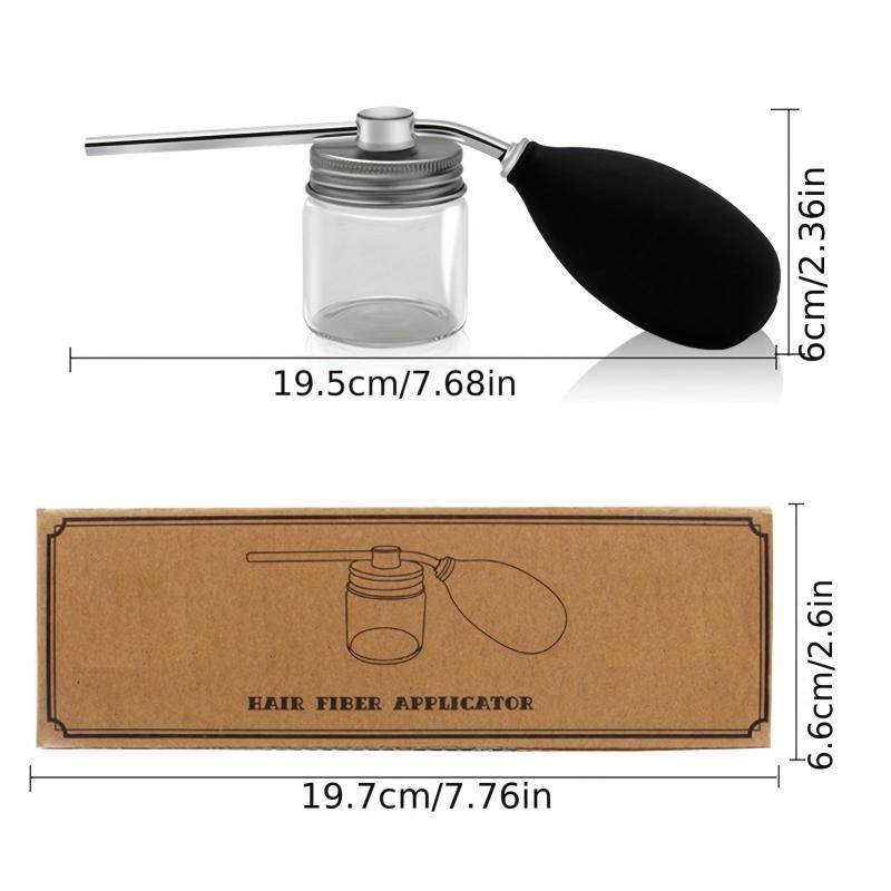 Hair Building Fibers Pump Applicator for Thinning Hair