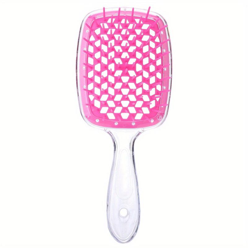 Large Curved Comb Fluffy Styling Hair Comb Massage Scalp Plastic Detangling