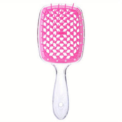 Large Curved Comb Fluffy Styling Hair Comb Massage Scalp Plastic Detangling