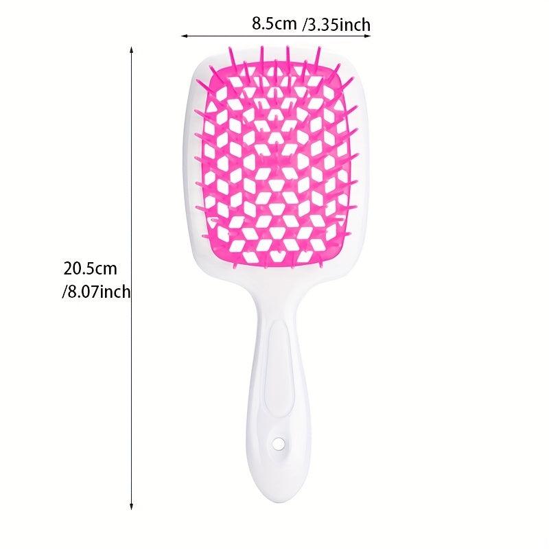 Large Curved Comb Fluffy Styling Hair Comb Massage Scalp Plastic Detangling