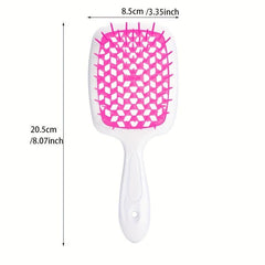 Large Curved Comb Fluffy Styling Hair Comb Massage Scalp Plastic Detangling