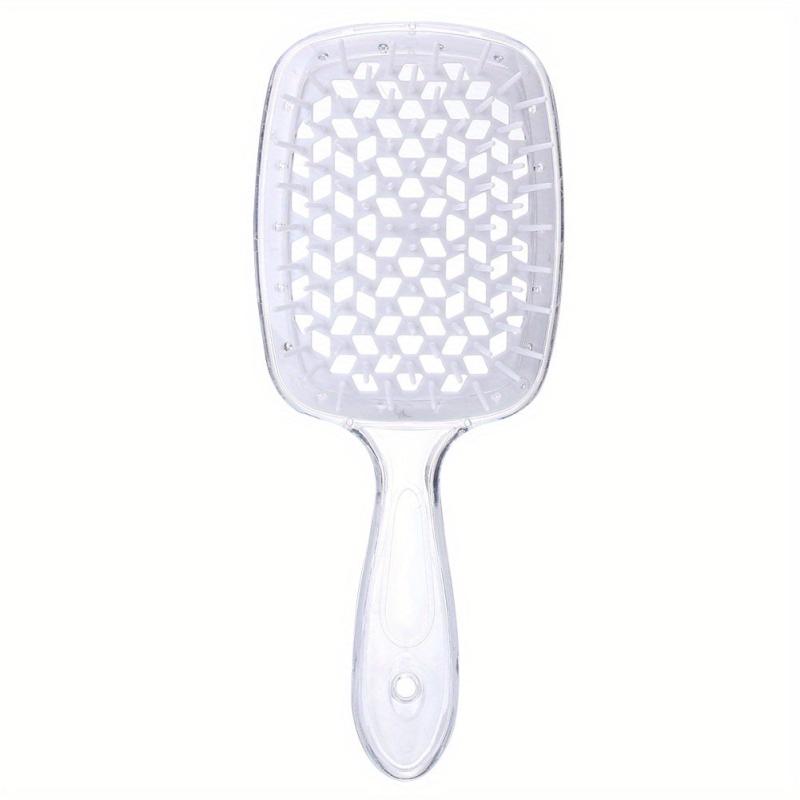 Large Curved Comb Fluffy Styling Hair Comb Massage Scalp Plastic Detangling