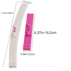 2pcs DIY Hair Styling Tools Magic Fringe Ruler Set