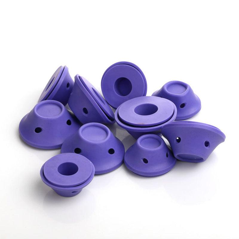 10 Mushroom Bell Curler for DIY Wavy Curly Hair Large and Small Sizes