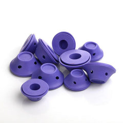 10 Mushroom Bell Curler for DIY Wavy Curly Hair Large and Small Sizes