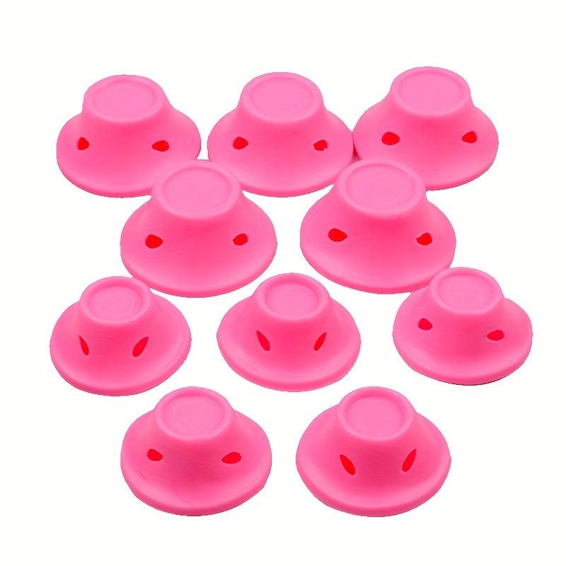 10 Mushroom Bell Curler for DIY Wavy Curly Hair Large and Small Sizes
