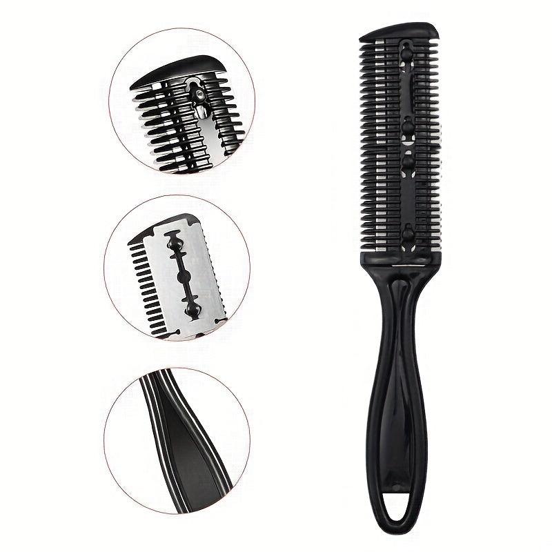 Double Sided Hair Cutting Comb for Thinning and Shaping Razor Sharp Blades