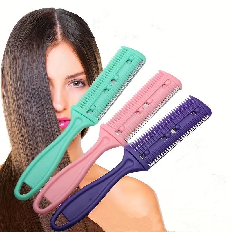 Double Sided Hair Cutting Comb for Thinning and Shaping Razor Sharp Blades