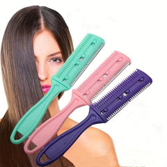 Double Sided Hair Cutting Comb for Thinning and Shaping Razor Sharp Blades