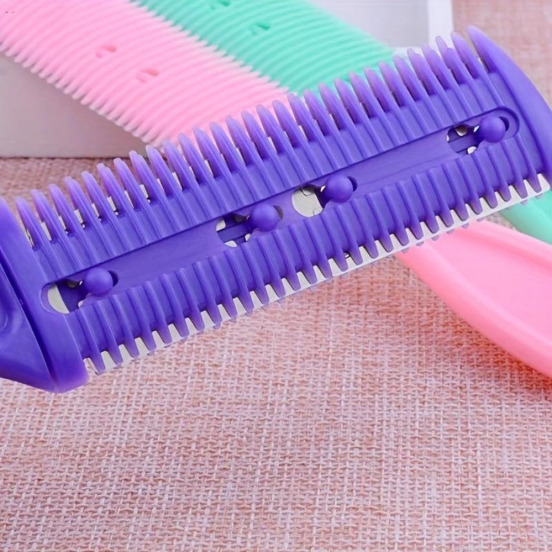 Double Sided Hair Cutting Comb for Thinning and Shaping Razor Sharp Blades