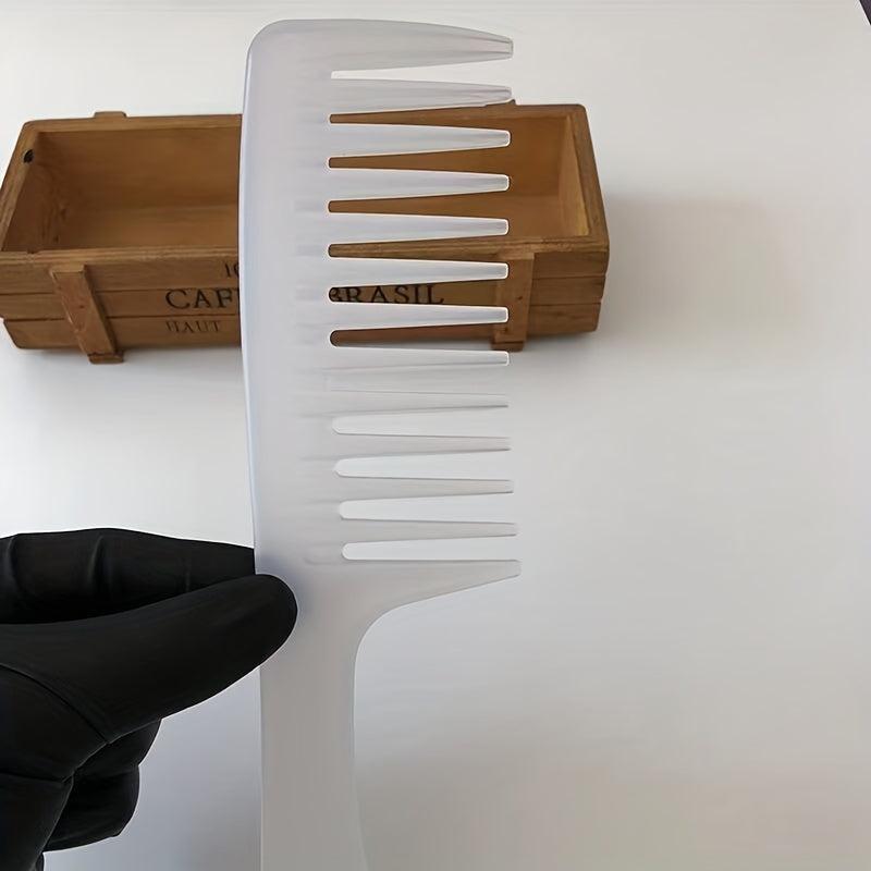 Wide Tooth Comb Anti static Hairdressing Plastic Comb Large Wide Tooth Comb