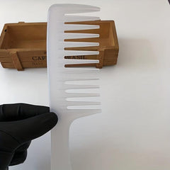Wide Tooth Comb Anti static Hairdressing Plastic Comb Large Wide Tooth Comb