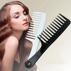 Wide Tooth Comb Anti static Hairdressing Plastic Comb Large Wide Tooth Comb