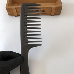 Wide Tooth Comb Anti static Hairdressing Plastic Comb Large Wide Tooth Comb