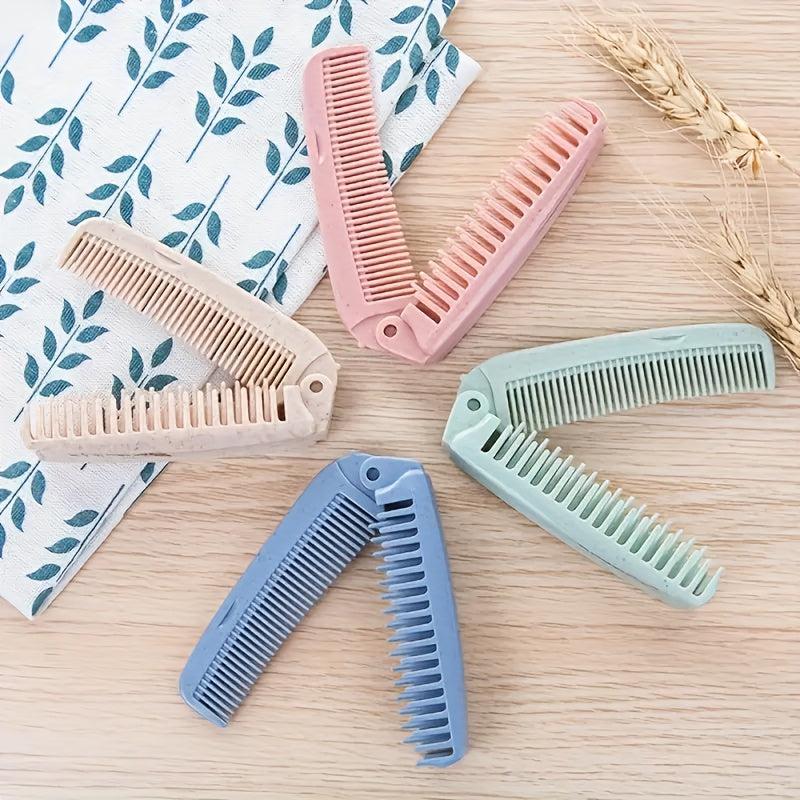 Portable Wheat Straw Hair Comb Anti Static Styling Tool