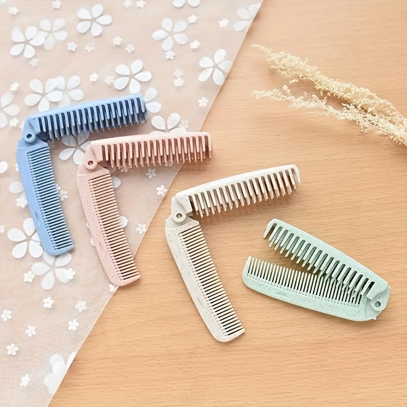 Portable Wheat Straw Hair Comb Anti Static Styling Tool