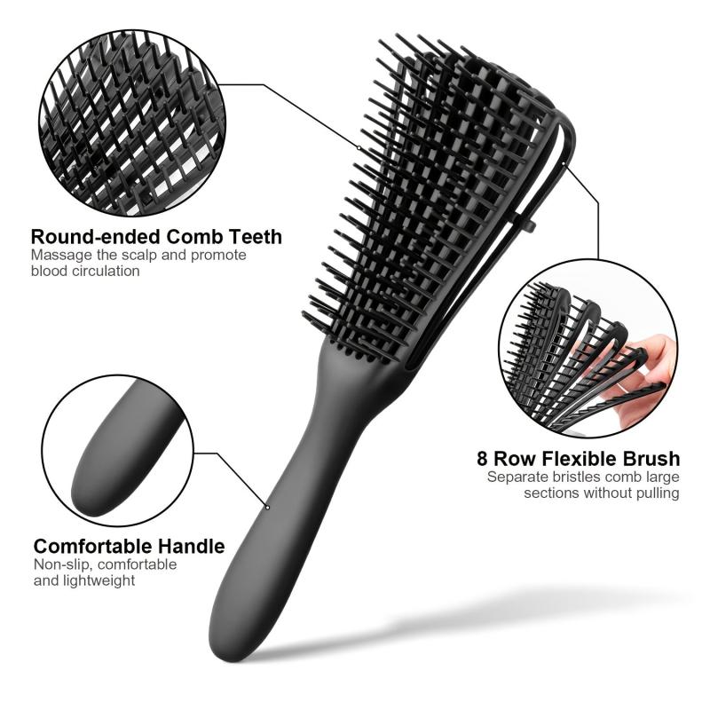 Vent Detangling Hair Brush & Anti Static Hair Comb for All Hair Types