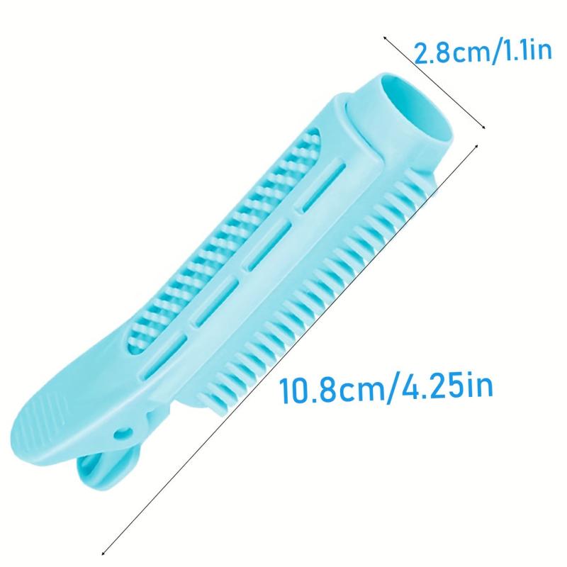 6pcs Volumizing Hair Curlers with Root Clips Heatless Styling Tool