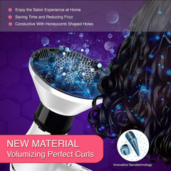 Universal Hair Dryer Diffuser for Curly or Wavy Hair