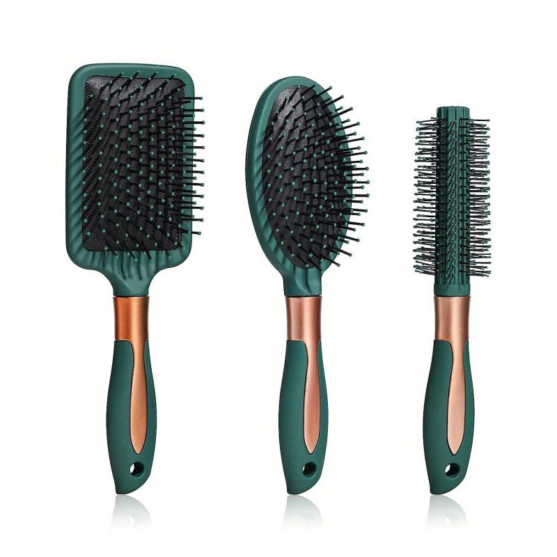 Hair Brush Set Anti Static Detangling Hairdressing Round Curling Brush