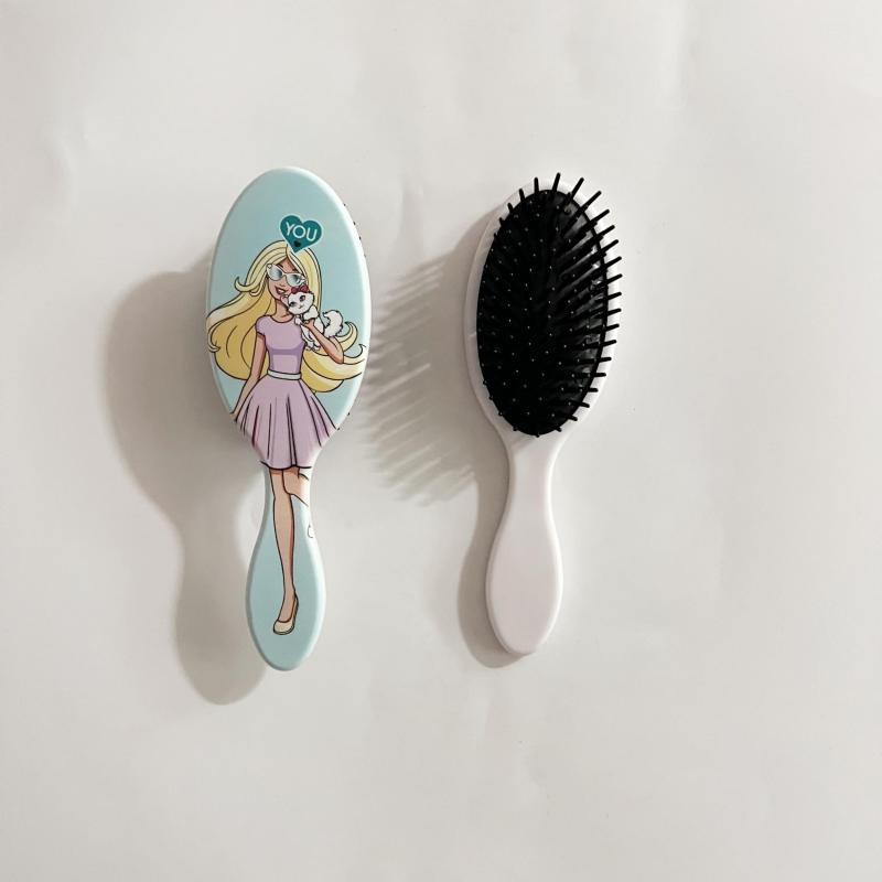 Soft Oval Air Cushion Comb for Hair Styling Girls Women
