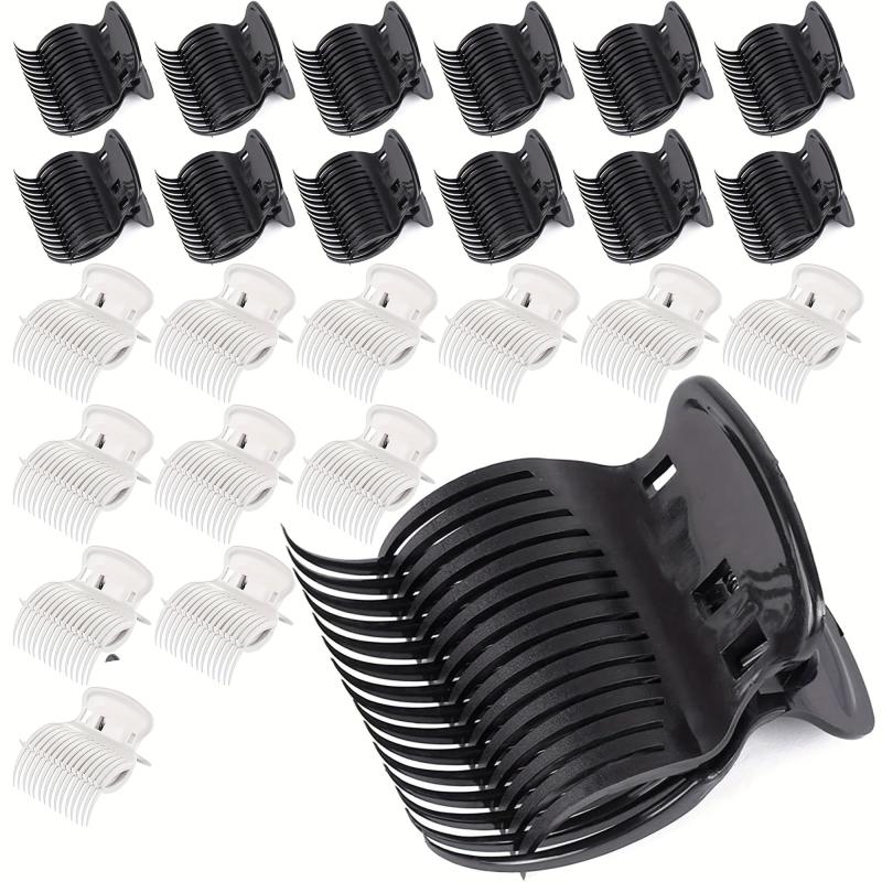 24Pcs Hot Roller Clips Hair Curler Claw Clips Replacement Roller Clips