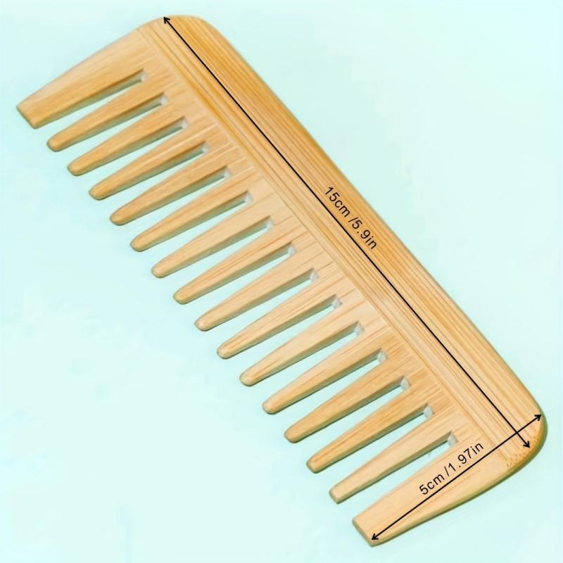 Wide Tooth Hair Comb Portable Hairdressing Comb Hair Styling Tool