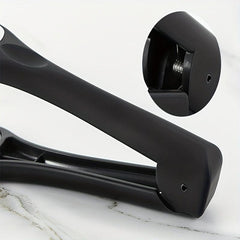 Boar Bristle Hair Straightener Brush Anti Static V Shaped Comb