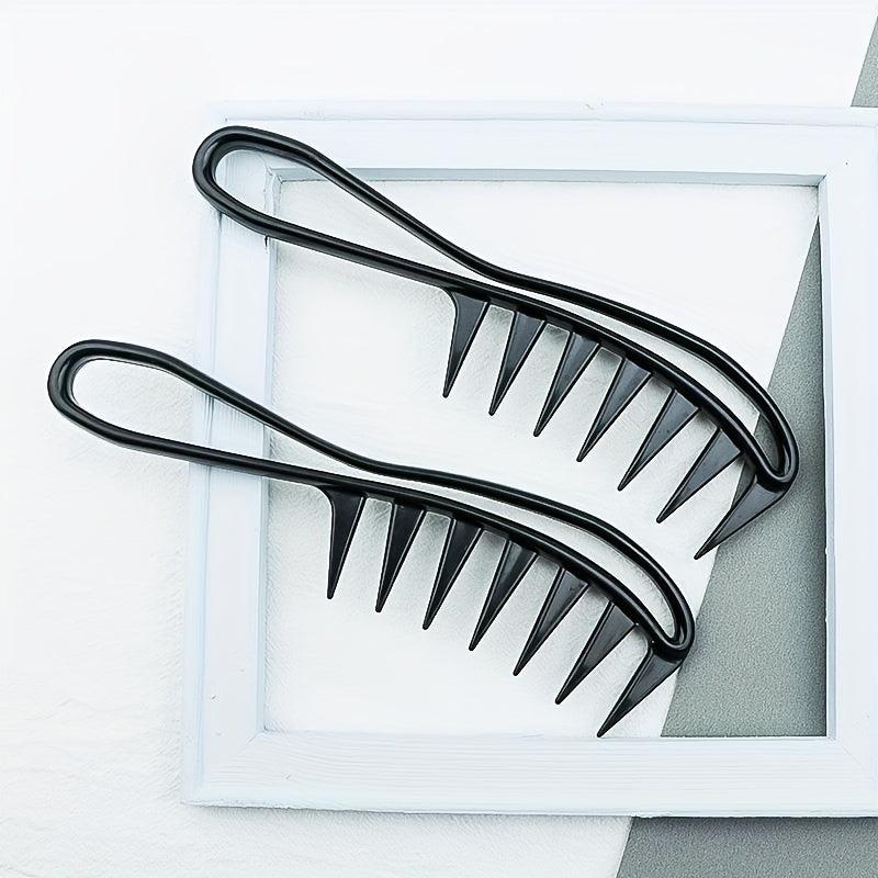 Anti Static Shark Teeth Hair Comb for Detangling and Styling