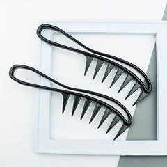Anti Static Shark Teeth Hair Comb for Detangling and Styling