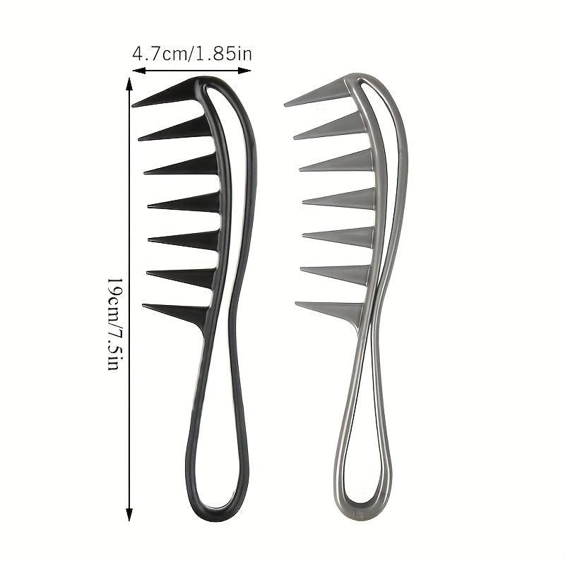 Anti Static Shark Teeth Hair Comb for Detangling and Styling