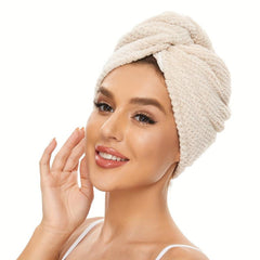 Microfiber Hair Turban Quick Drying Towel for Women Girls