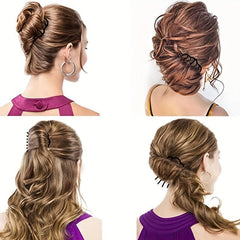 Metal U Shape Hair Fork Clip Stick for Women DIY Hair Accessories