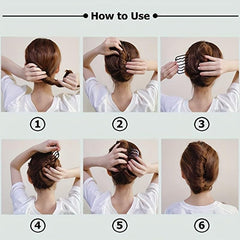 Metal U Shape Hair Fork Clip Stick for Women DIY Hair Accessories