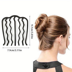 Metal U Shape Hair Fork Clip Stick for Women DIY Hair Accessories
