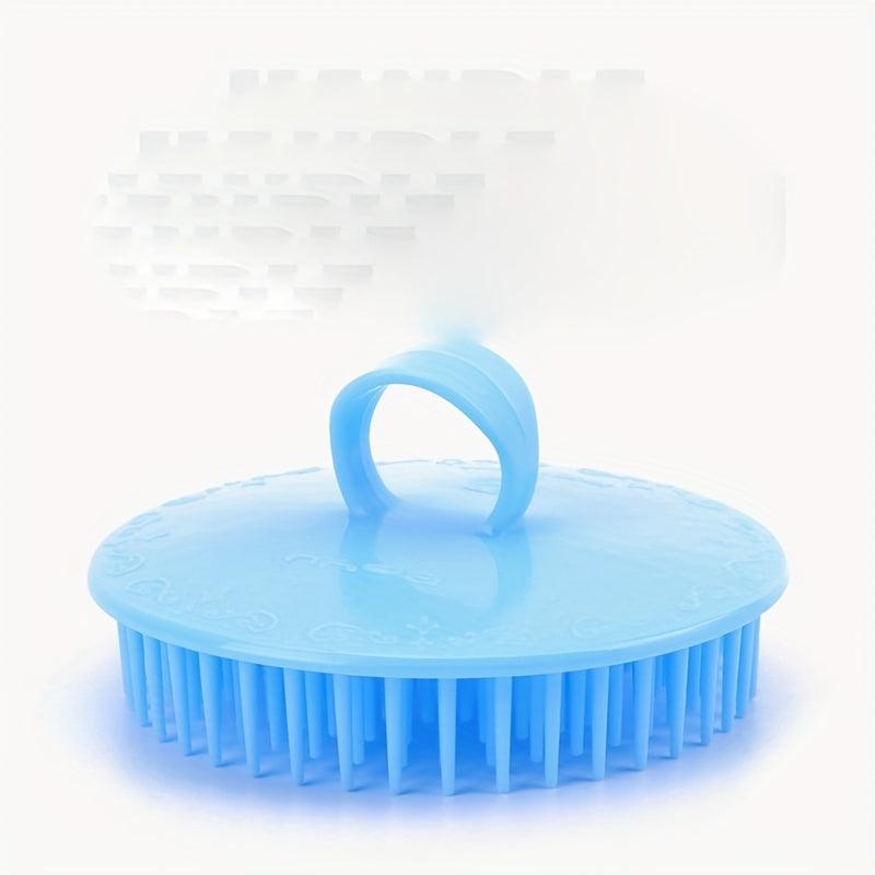 2pcs Shampoo Brush Scalp Massage Hair Brush Wet/Dry Soft Tooth Hair Brush