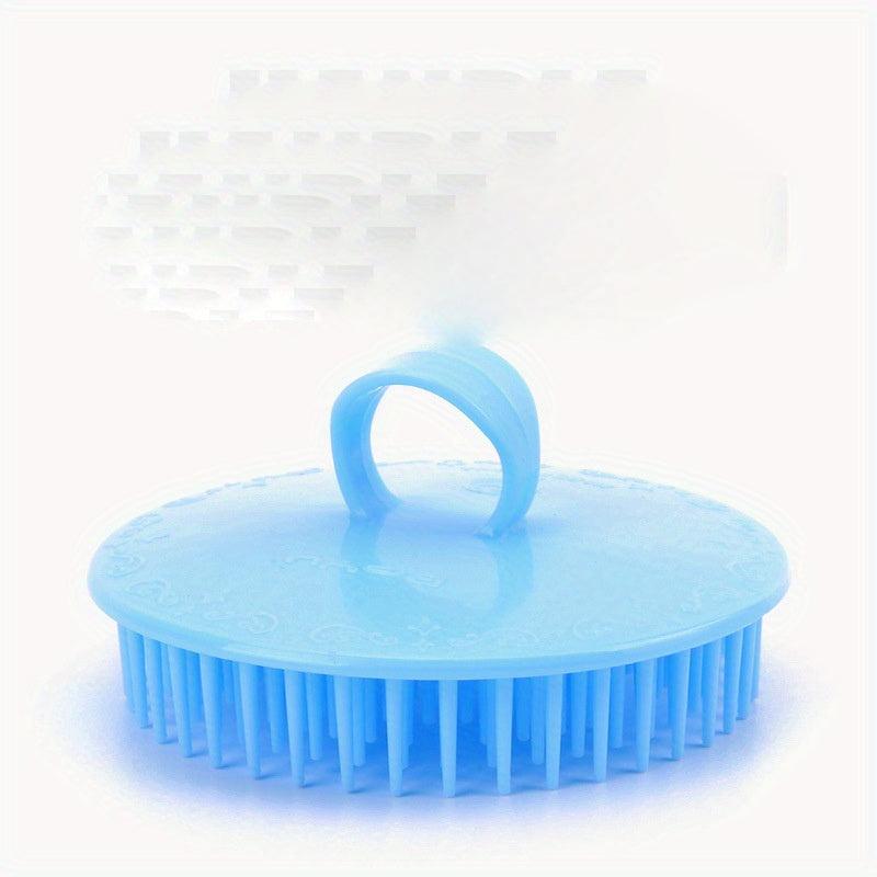 2pcs Shampoo Brush Scalp Massage Hair Brush Wet/Dry Soft Tooth Hair Brush