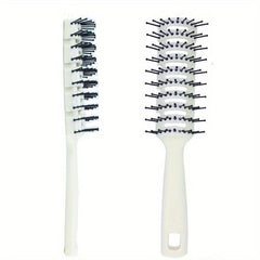 Men's Curved Detangling Hair Brush with Vent