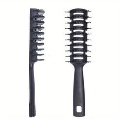 Men's Curved Detangling Hair Brush with Vent
